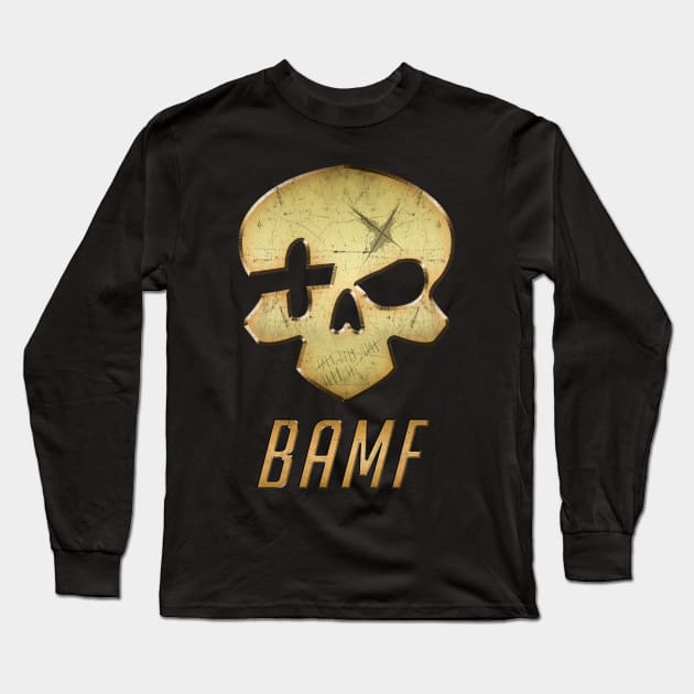 B.A.M.F Long Sleeve T-Shirt by PluginTees